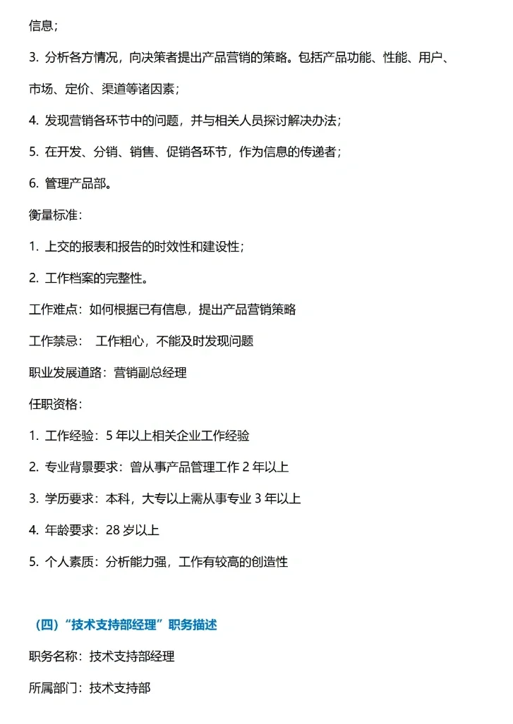 🎯不再迷茫！全面掌握公司职位的资格描述