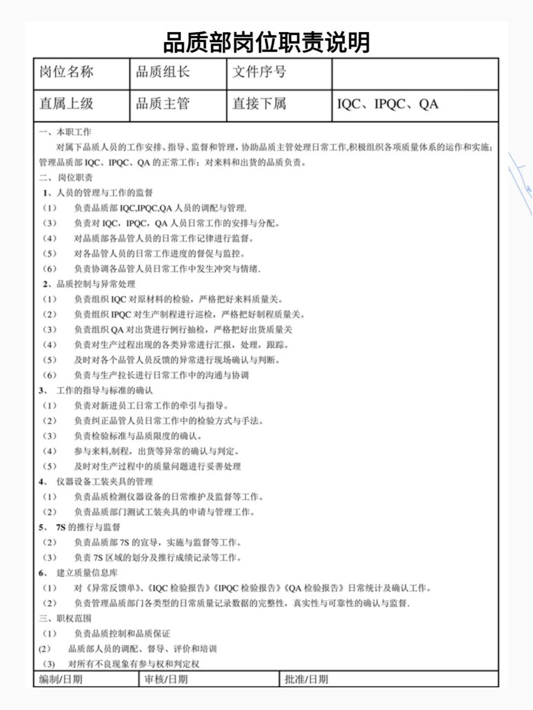 🔍 看懂品质部各岗位职责，找工作不迷茫