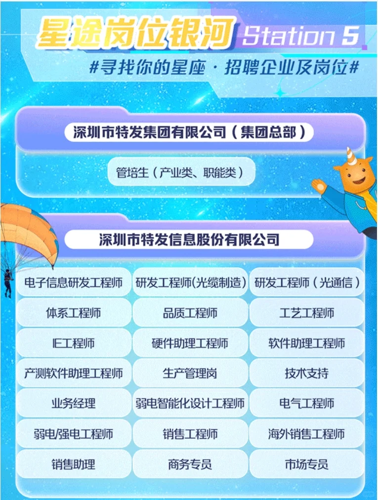 特发集团2025届校园招聘正式启动