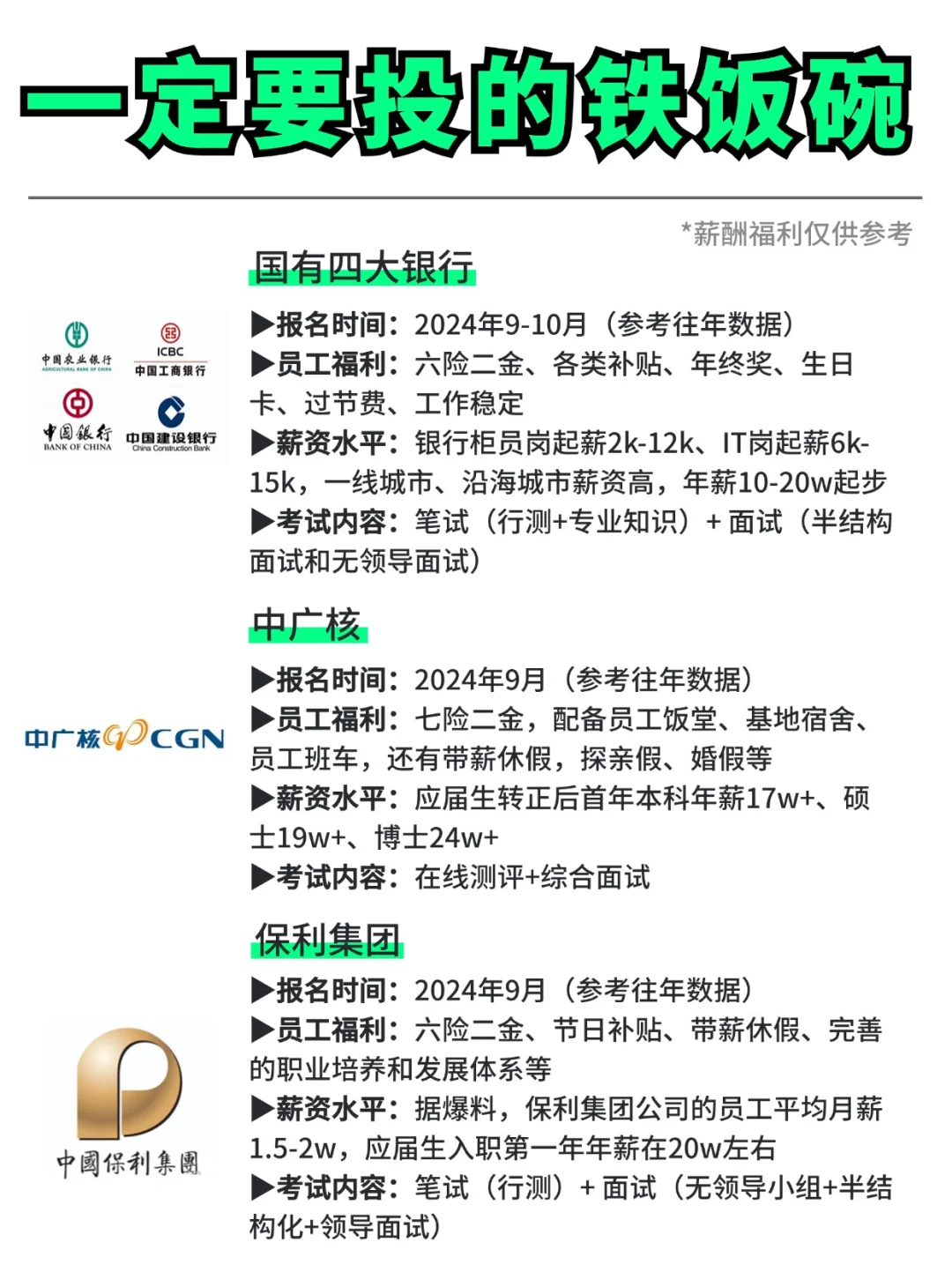 强烈建议25届一定要投这些“铁饭碗”！