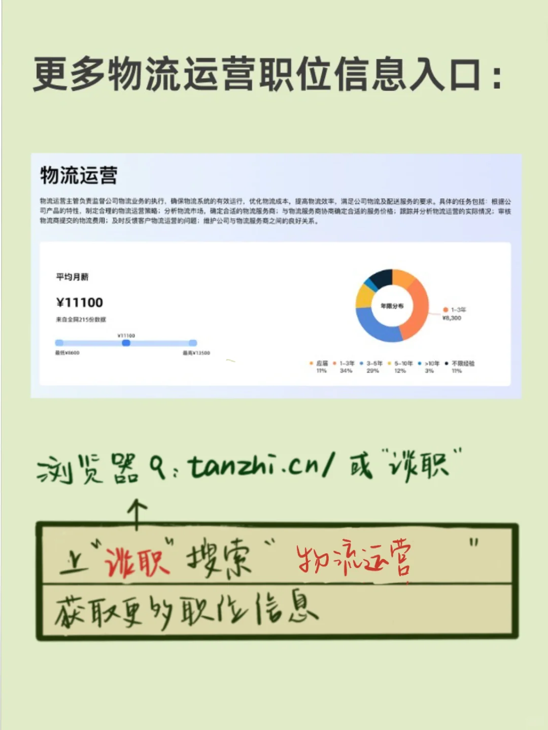 物流行业可选职位介绍-物流运营❗️