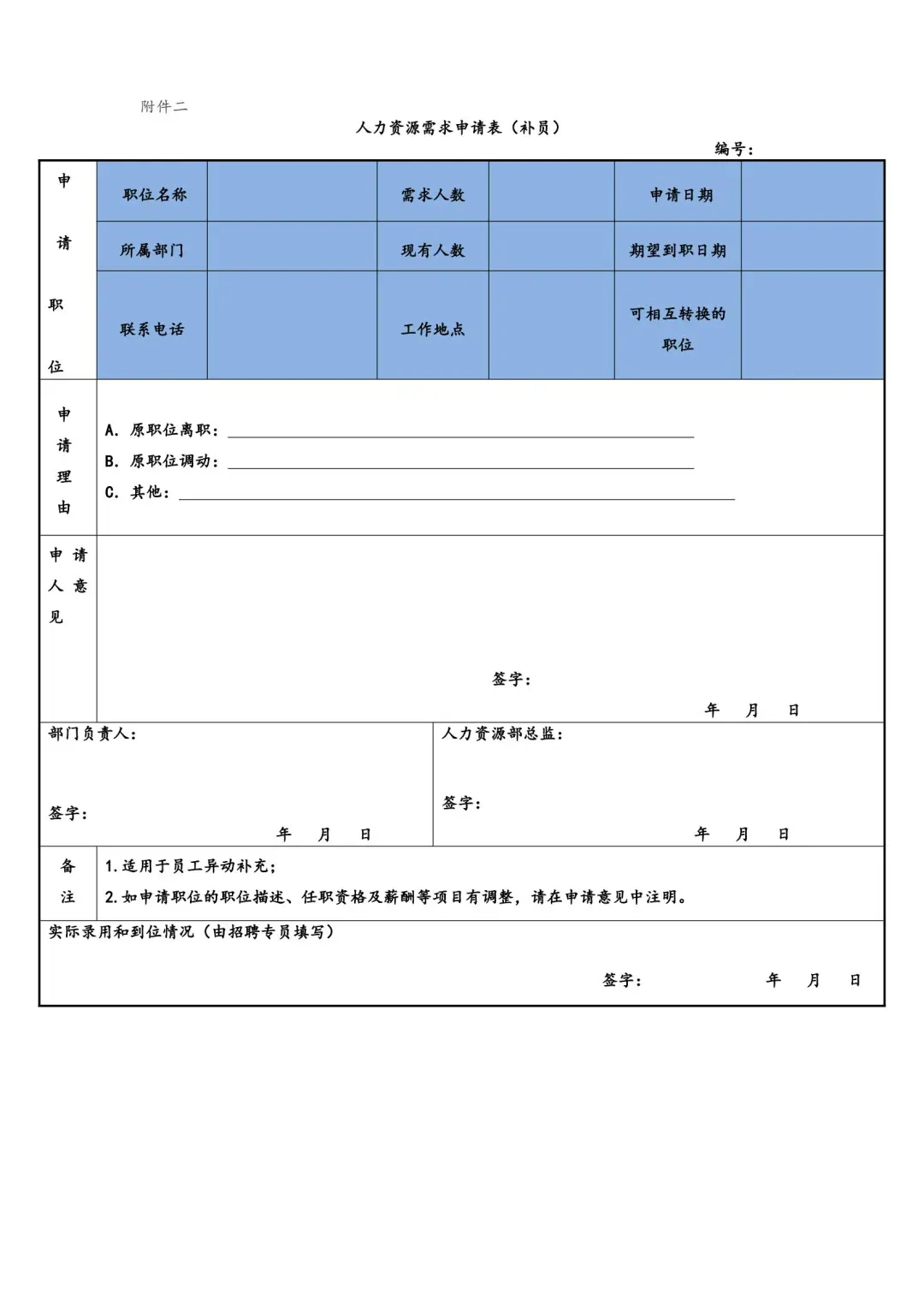 公司招聘管理制度/完整的一套制度表格