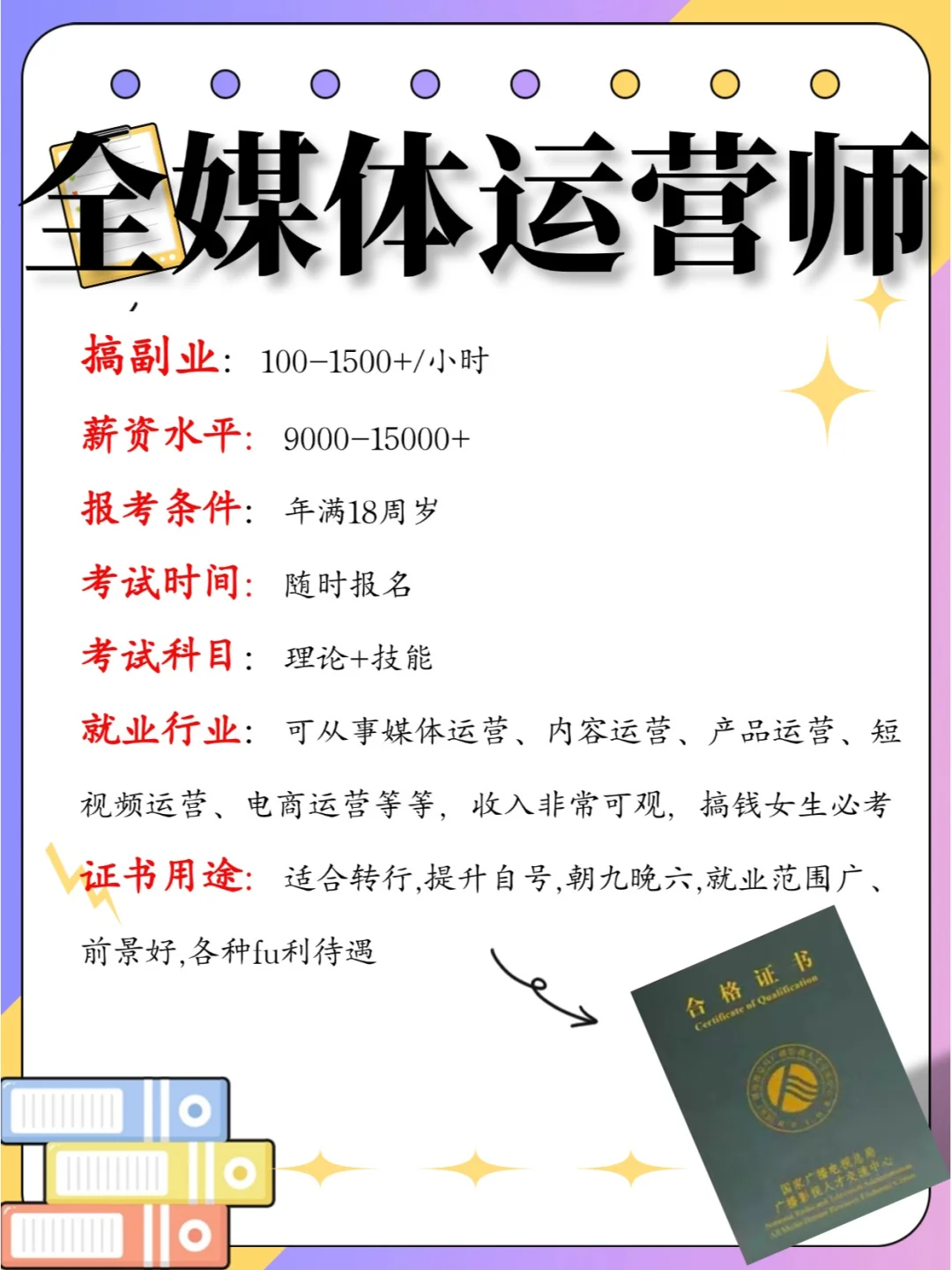 男生其实不上班，也可以养活自己的6份工作