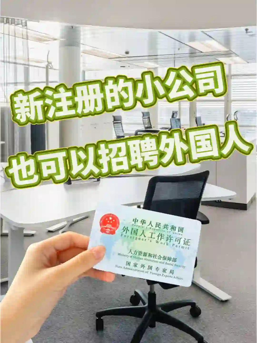 刚注册的小公司也能招聘外国人！保姆级攻略