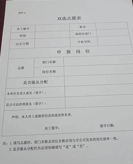 重磅！某运营商省公司开启岗位双选！！！