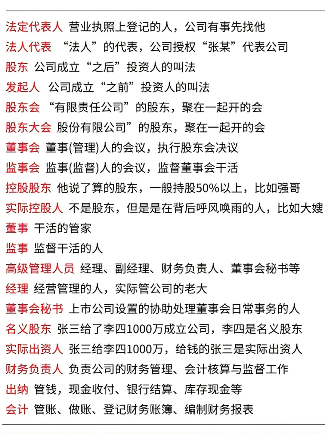 企业内部岗位职称对应的职业对照表，秒懂版
