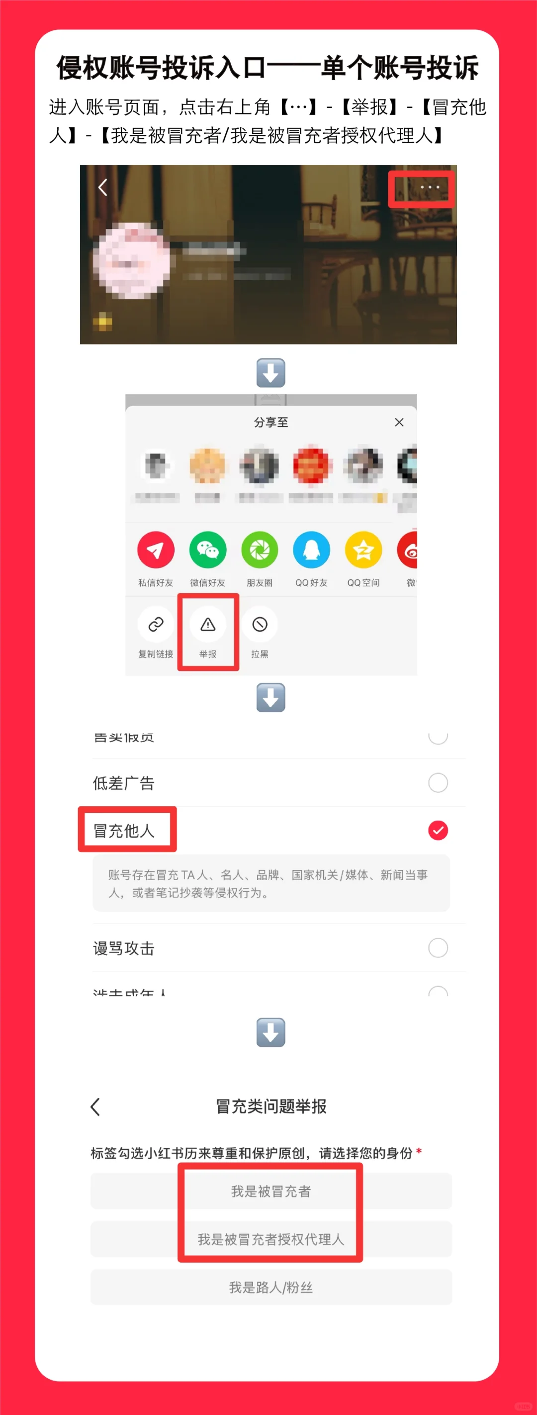小红书侵权投诉操作指引