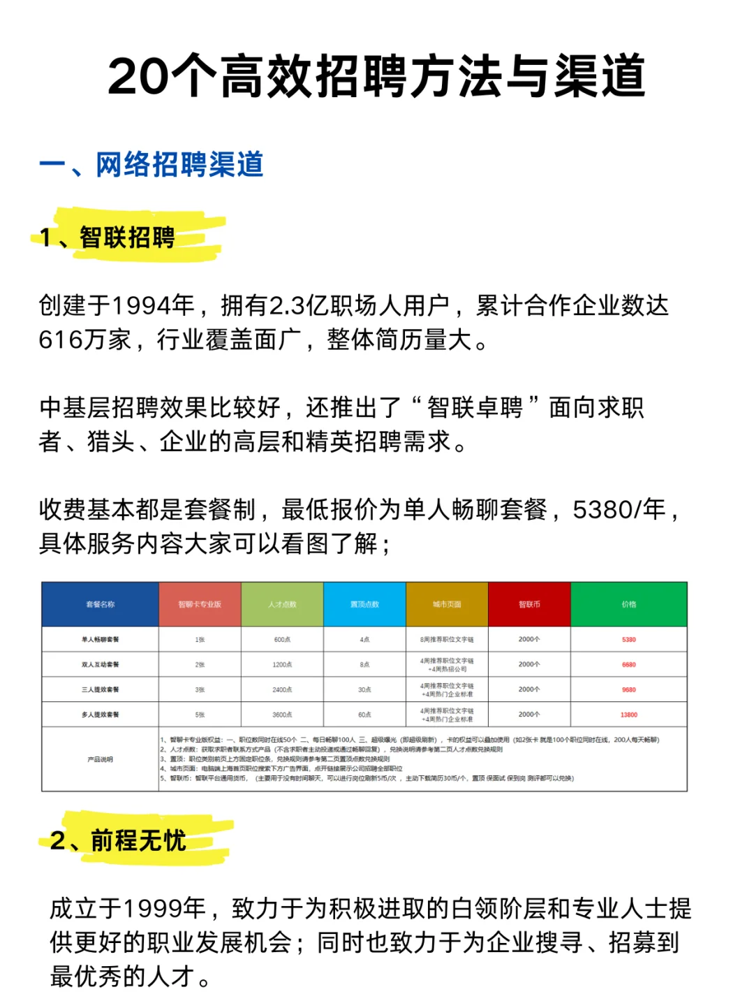 HR人才招聘必备的20个高效招聘网站，必看！
