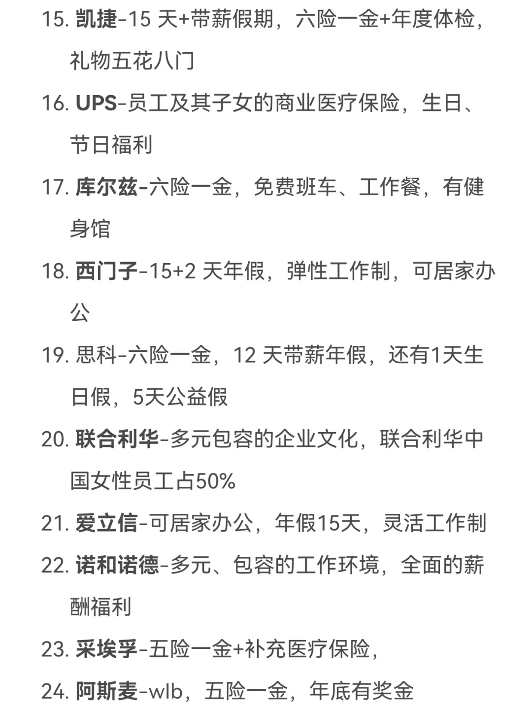 终于有人把合肥双休公司列全了❗️
