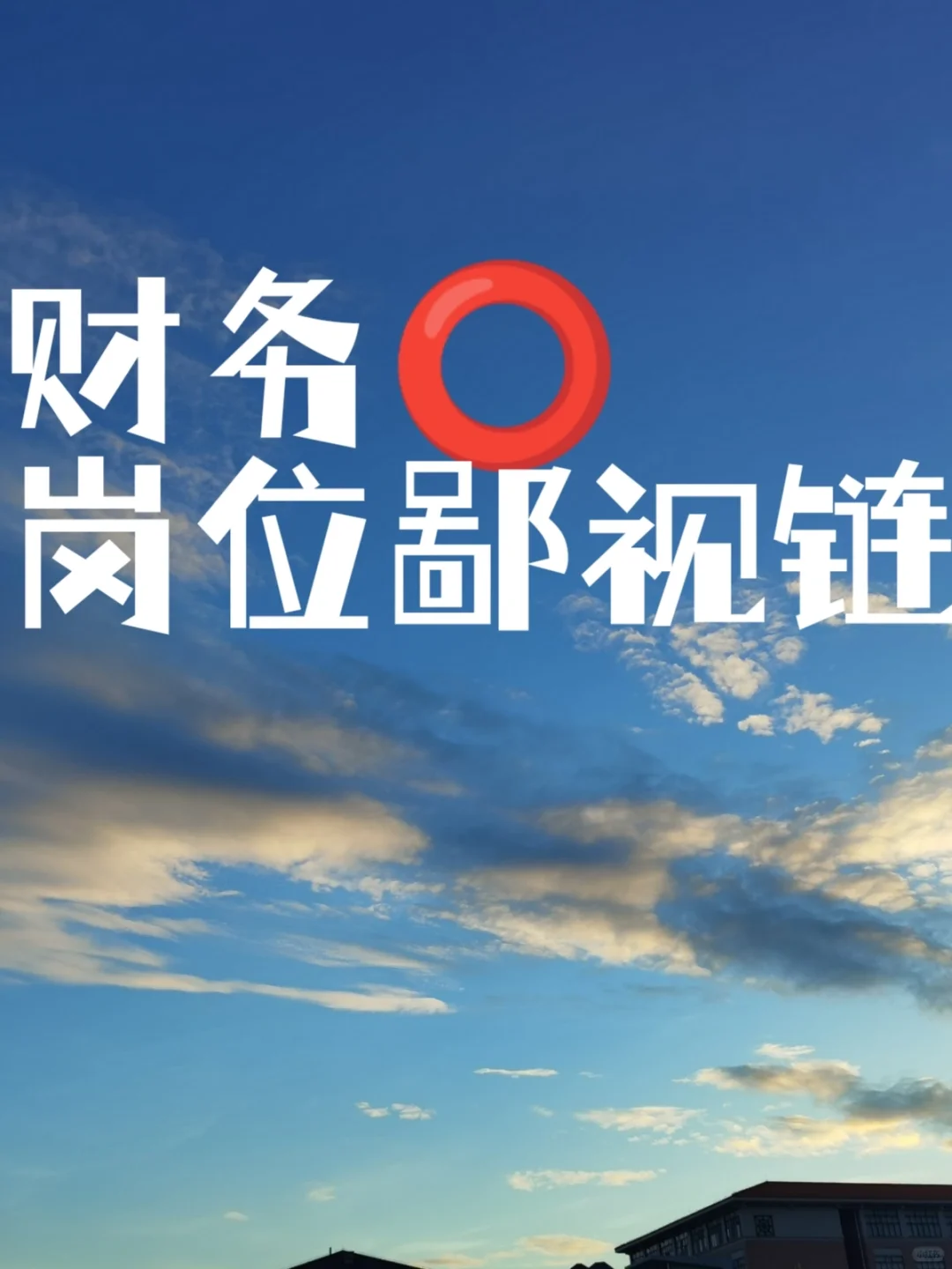 财务⭕的岗位鄙视链