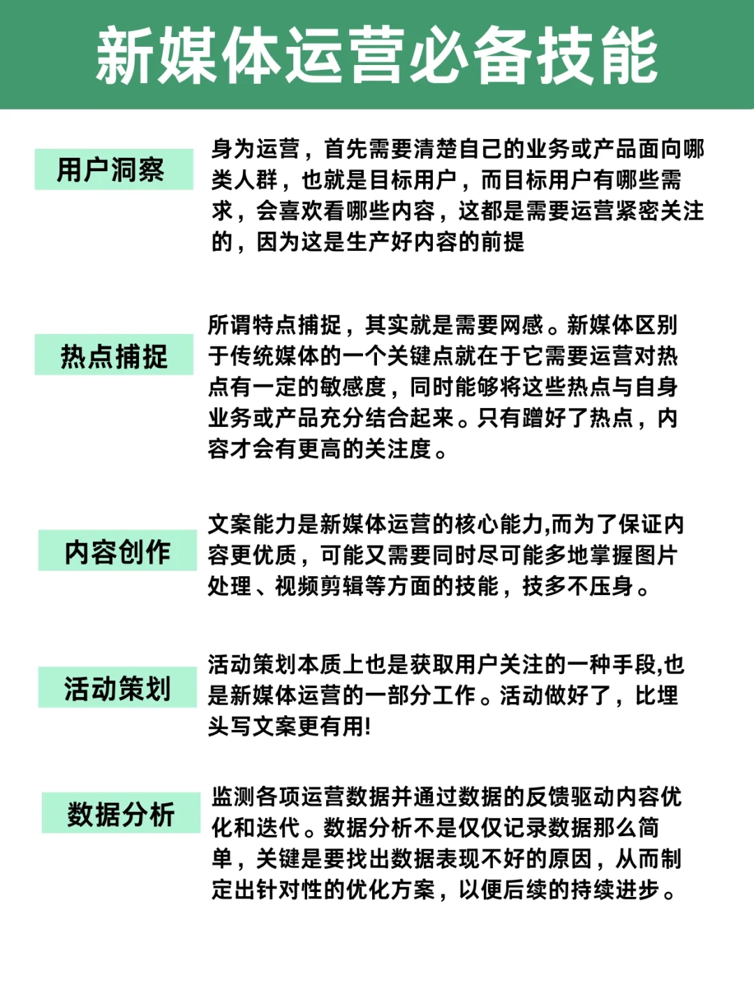 终于有人把新媒体运营一次性讲清楚啦