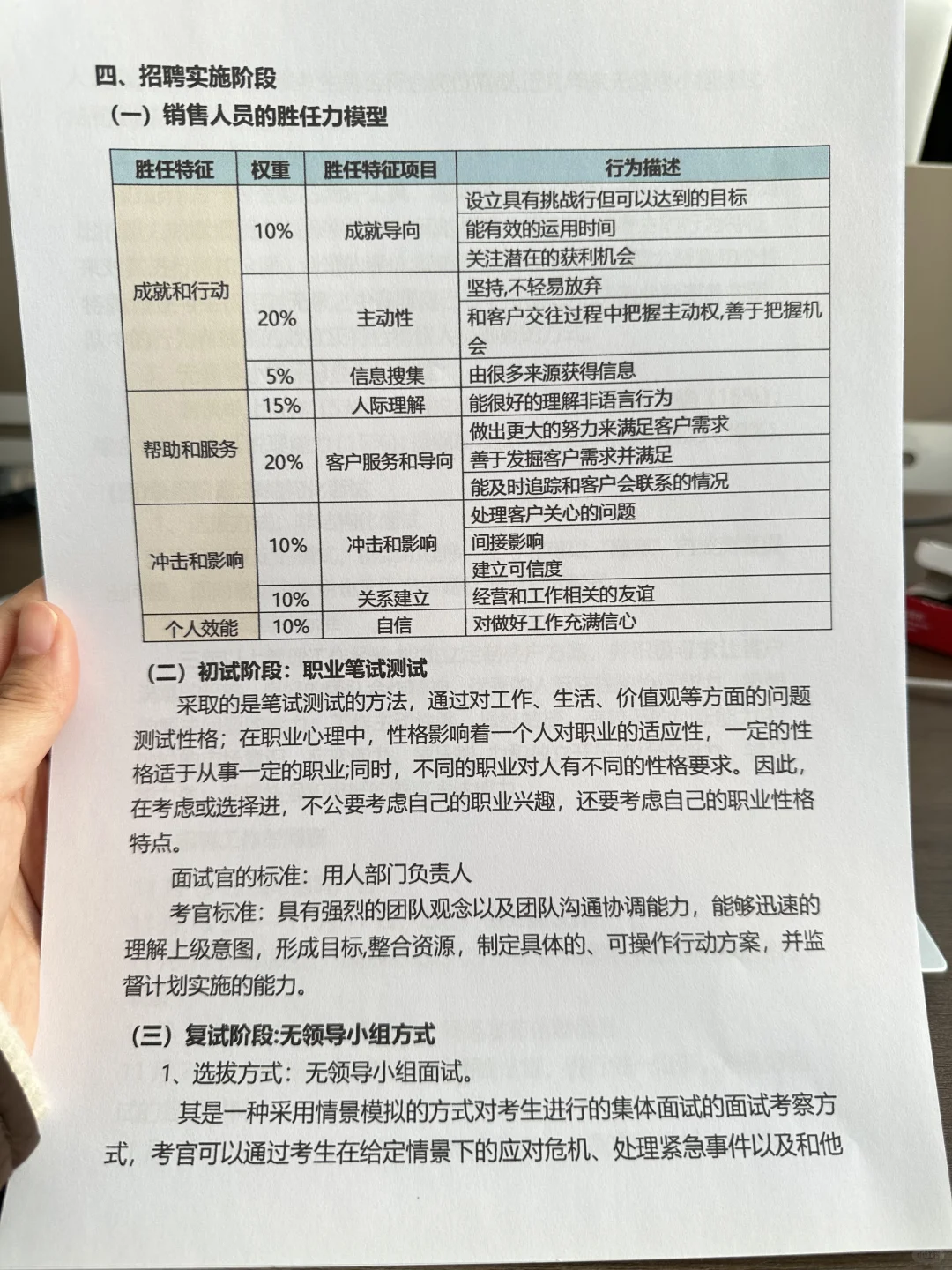 公司员工招聘方案设计