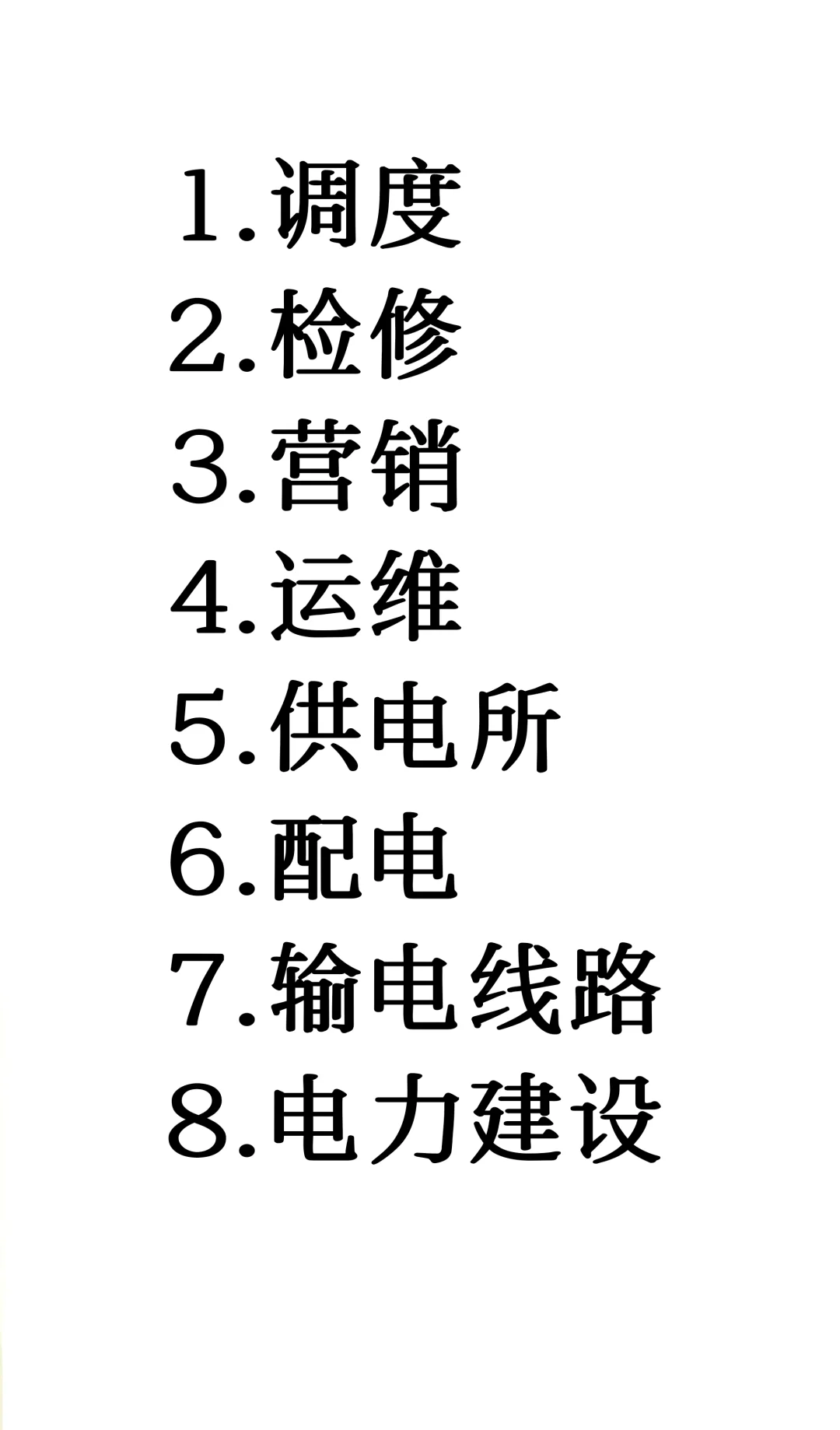 电力最香岗位排名