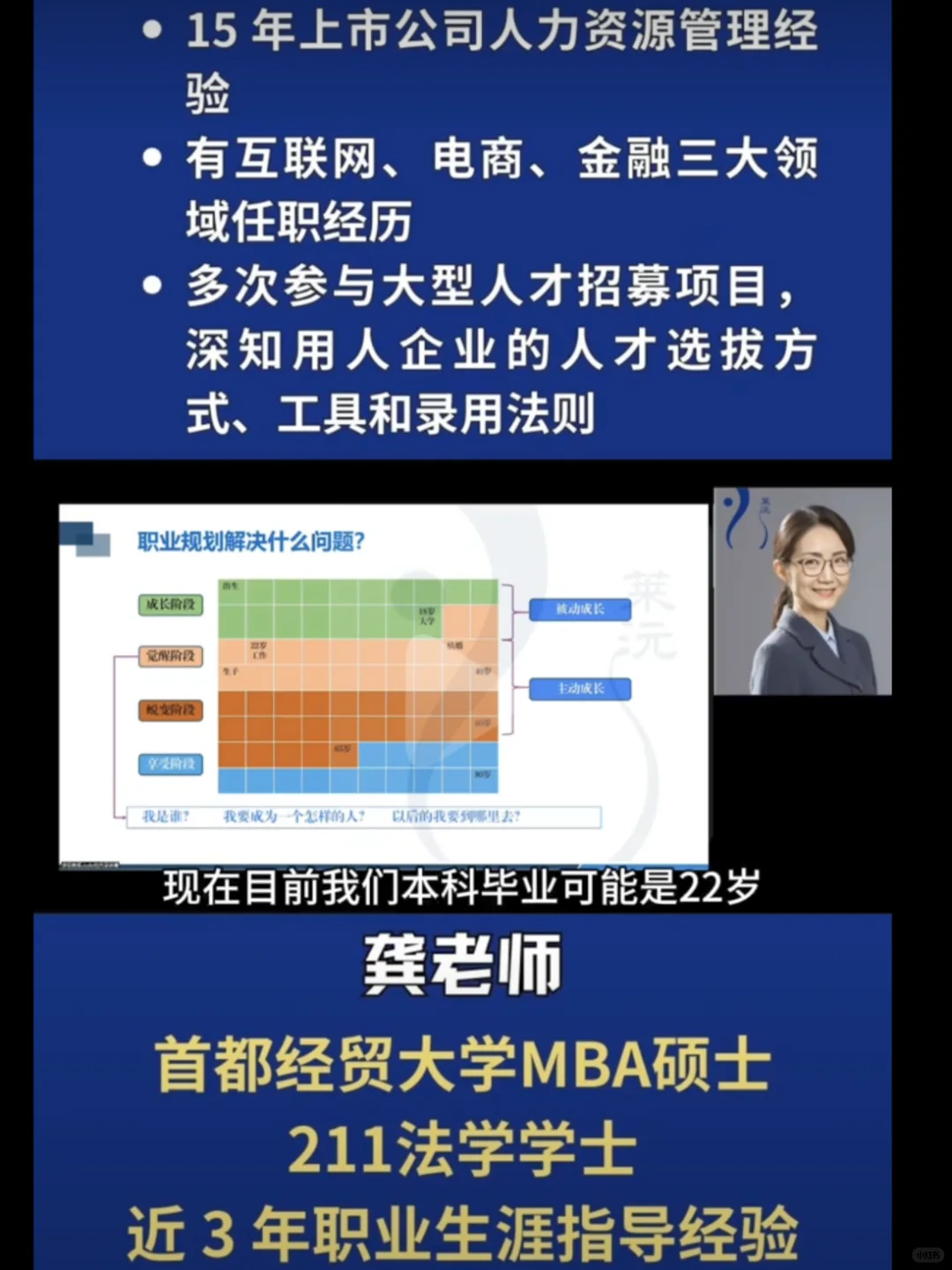 课程分享｜职业规划解决三个最重要的问题