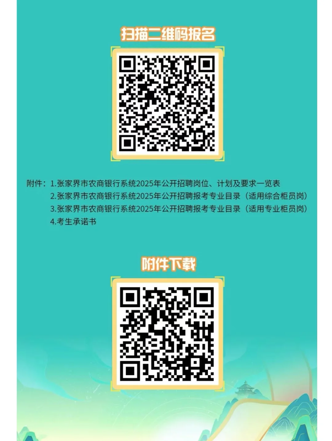 张家界市农商银行2025年招聘28人