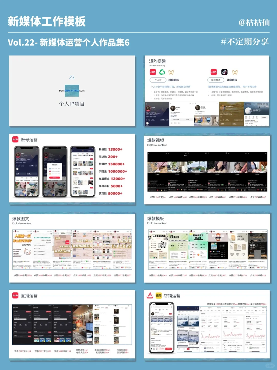 卷啊！70页高阶新媒体运营作品集被夸爆✌️