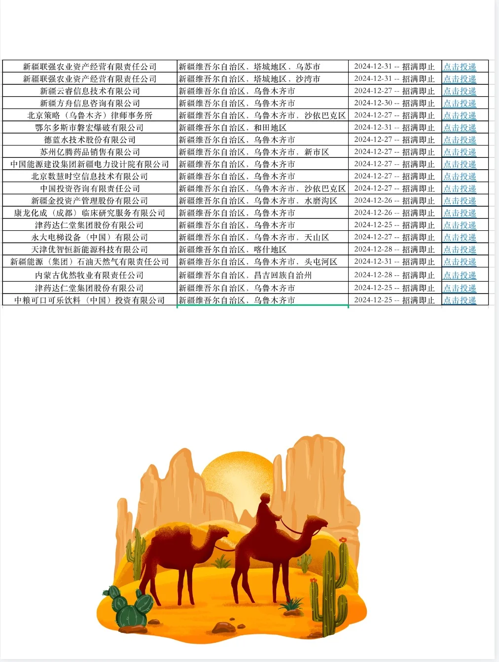 新疆开启春招第一批不用笔试