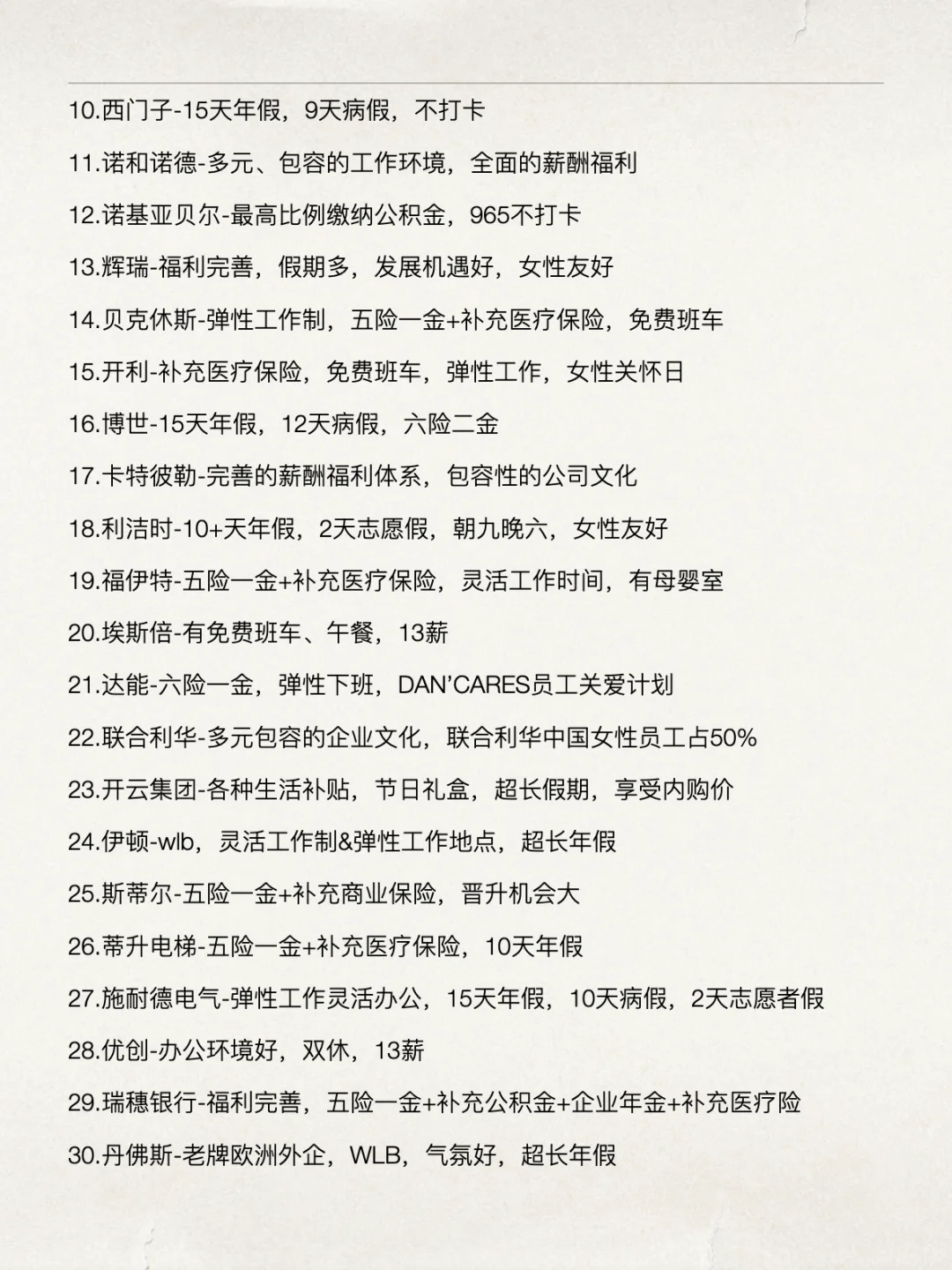 青岛值得去的外企