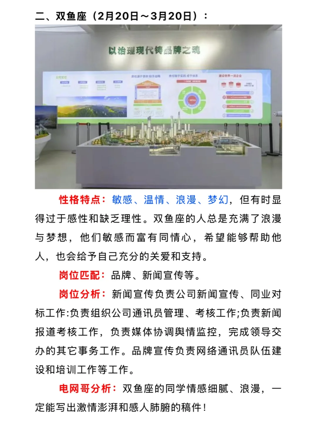 十二星座最适合电网里什么岗位？