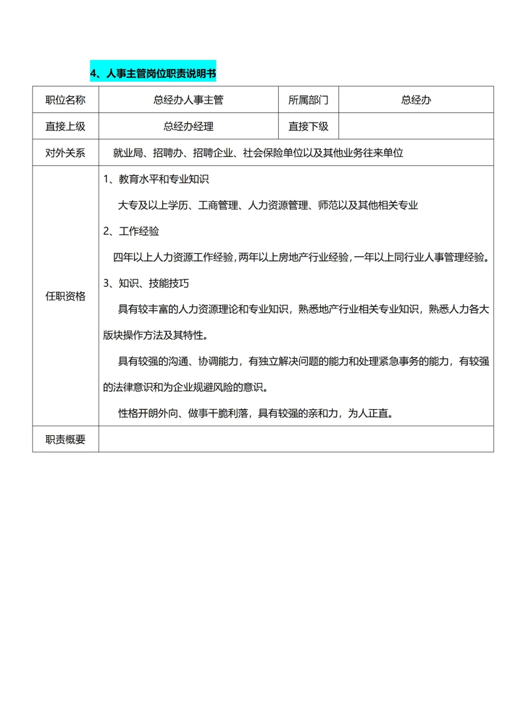 💯总经办/综合办❗组织架构及岗位职责