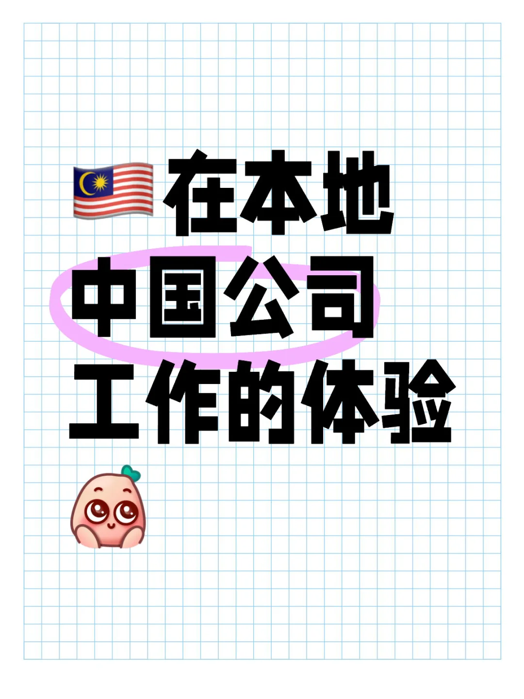 🇲🇾在本地中国公司工作的体验