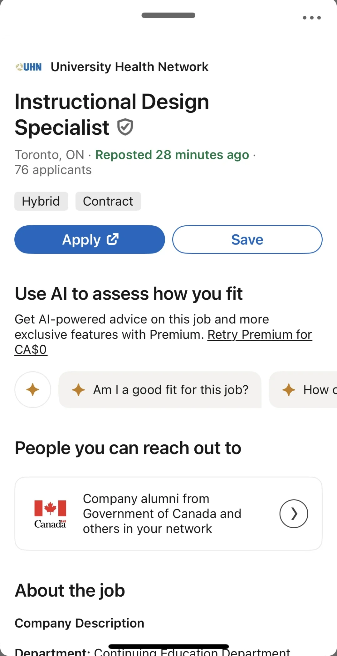 🇨🇦教育系L&D的各类工作机会