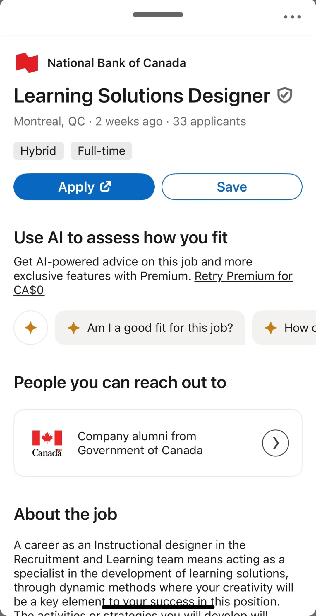 🇨🇦教育系L&D的各类工作机会