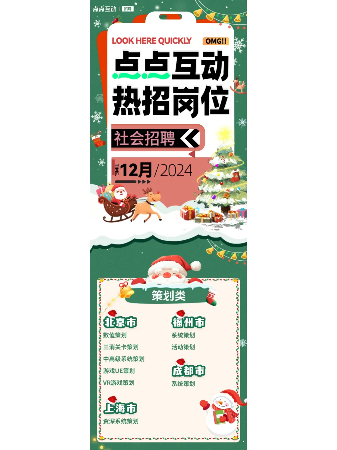 12月份热招岗位公司汇总（上）