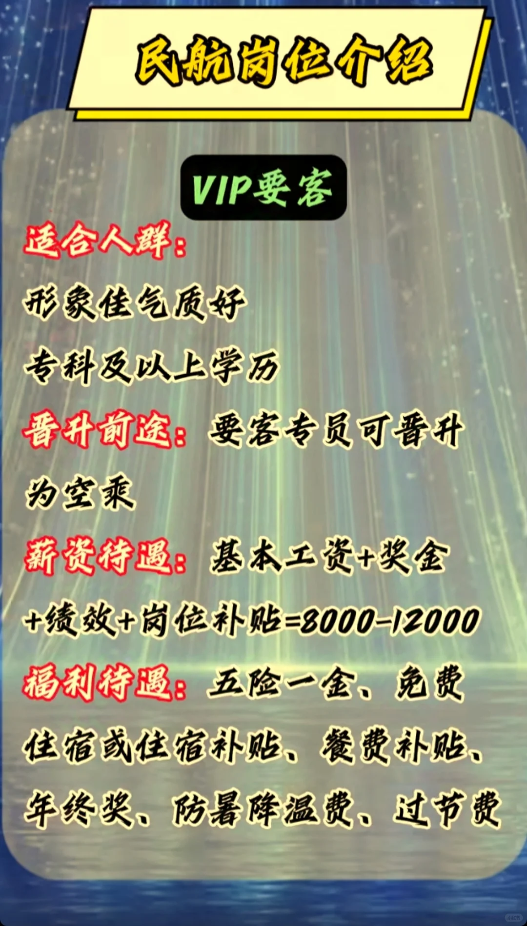 机场岗位详解✈️