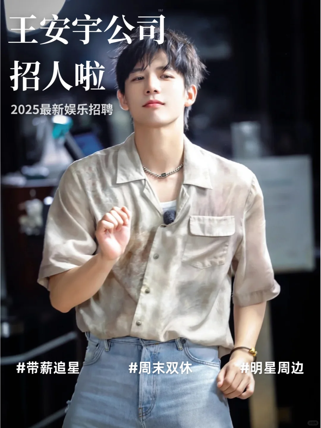 王安宇公司招实习生!大三大四无经验均可投