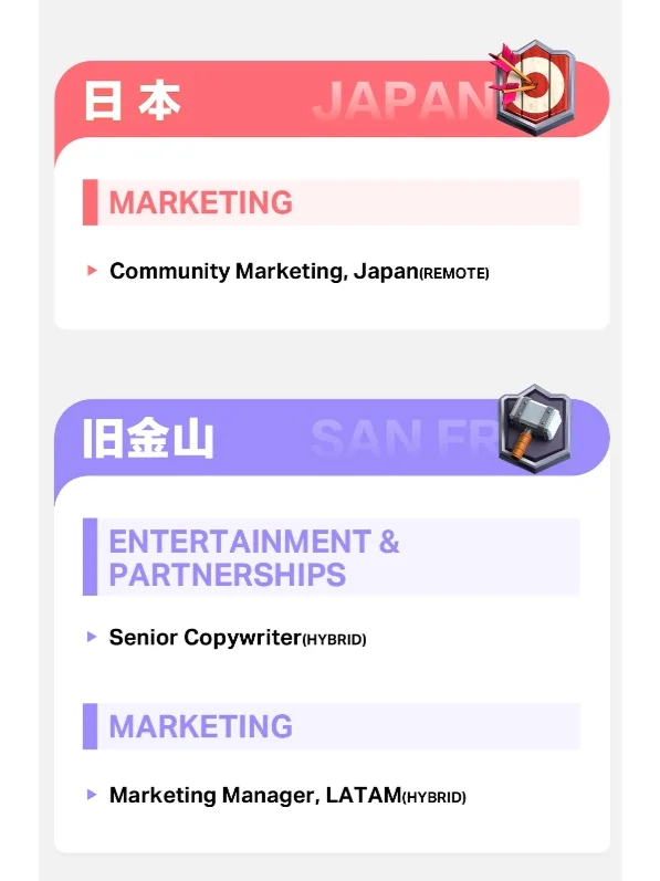 芬兰移动游戏公司Supercell岗位招聘