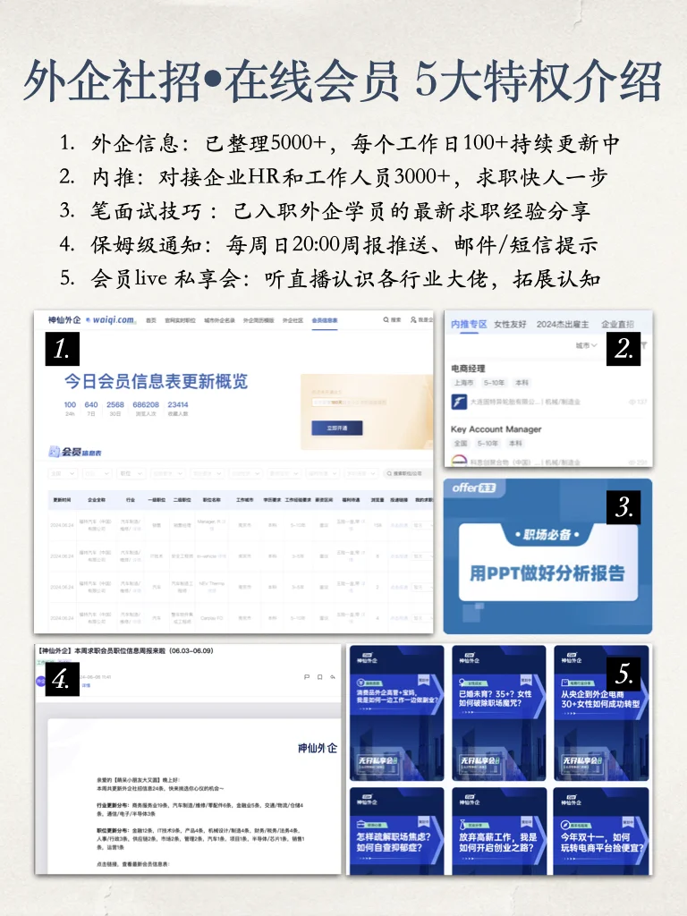 空窗期大胆投外企！不要再错过好工作了