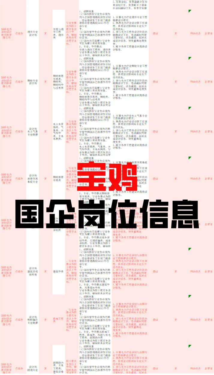 宝鸡国企发布的捞人信息