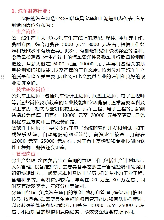 沈阳找工作也太难了😭这些公司可放心冲✨