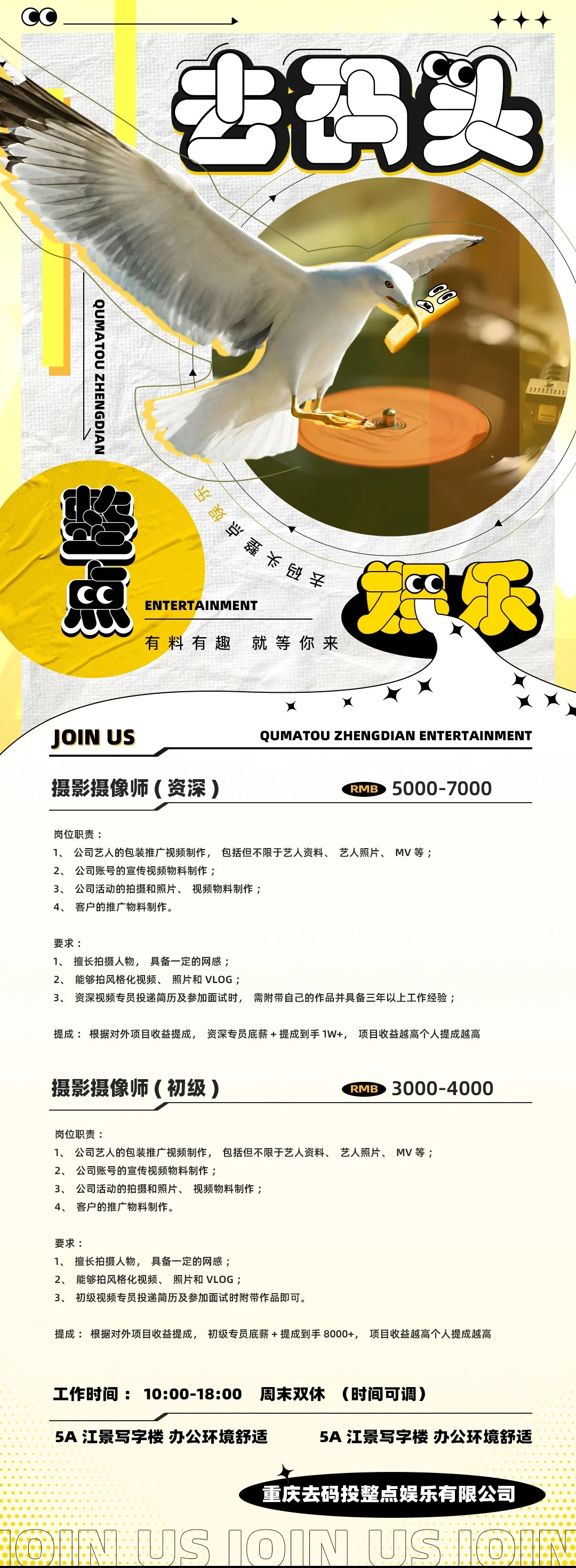 招执行经纪/经纪助理！坐标：重庆长江国际