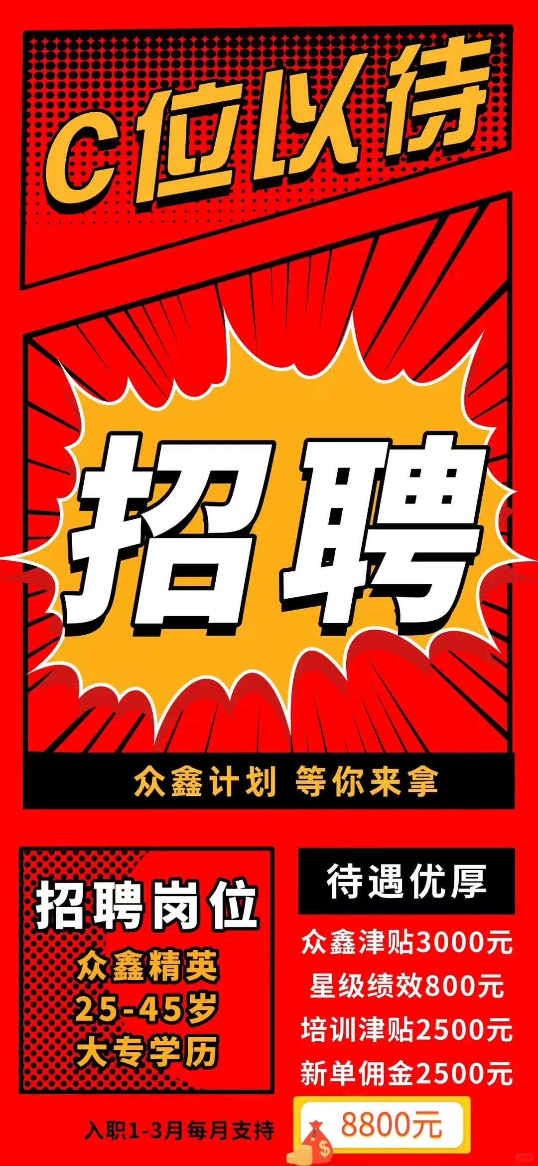 25-45岁在找工作的朋友们看过来了