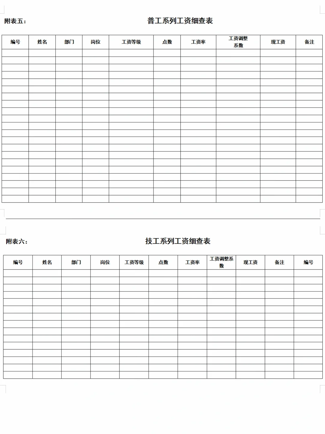 【定薪定级】公司各层级岗位定薪定级表