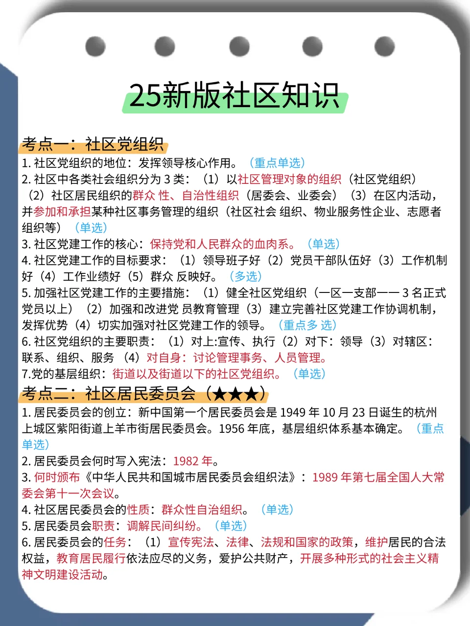 25年考社区招聘的，我再提醒一下！