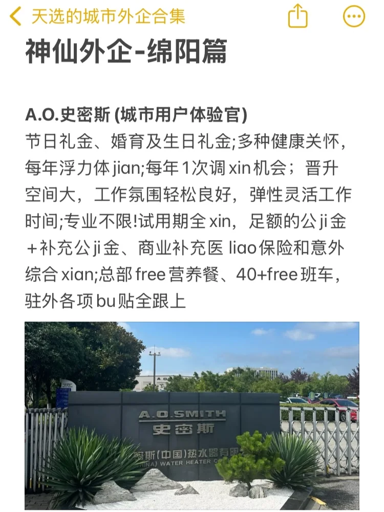 神仙外企-绵阳篇