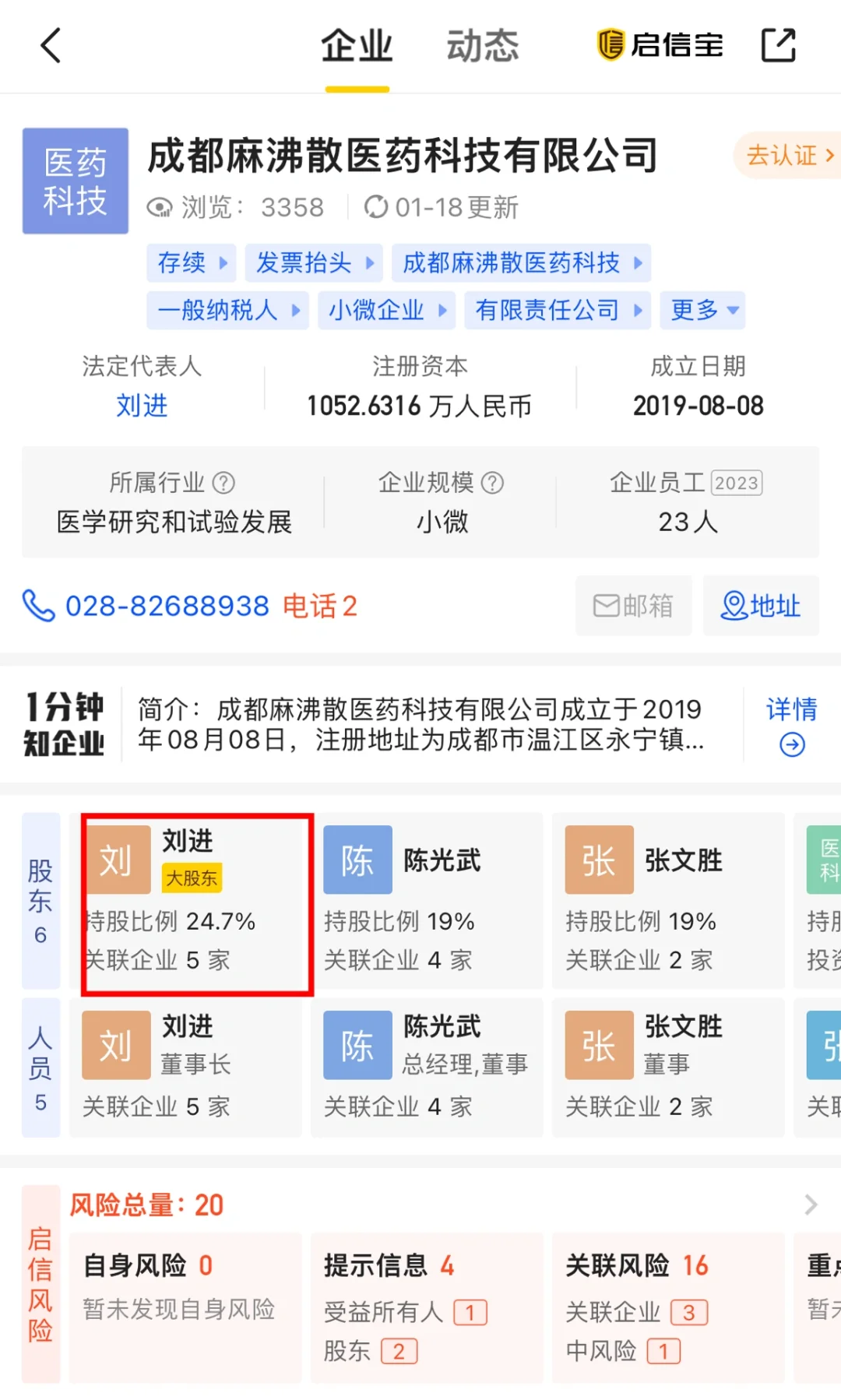 华西刘进的投资版图及其麻沸舒诊所之“秘密”