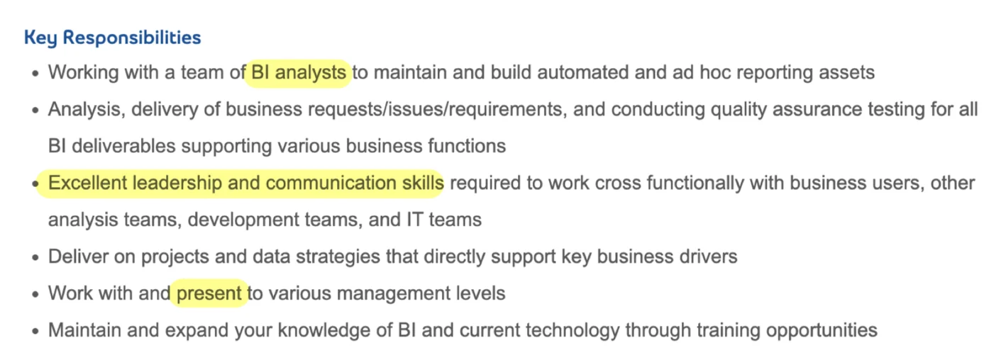 🇨🇦岗位分享 - Bell DA (BI 方向)