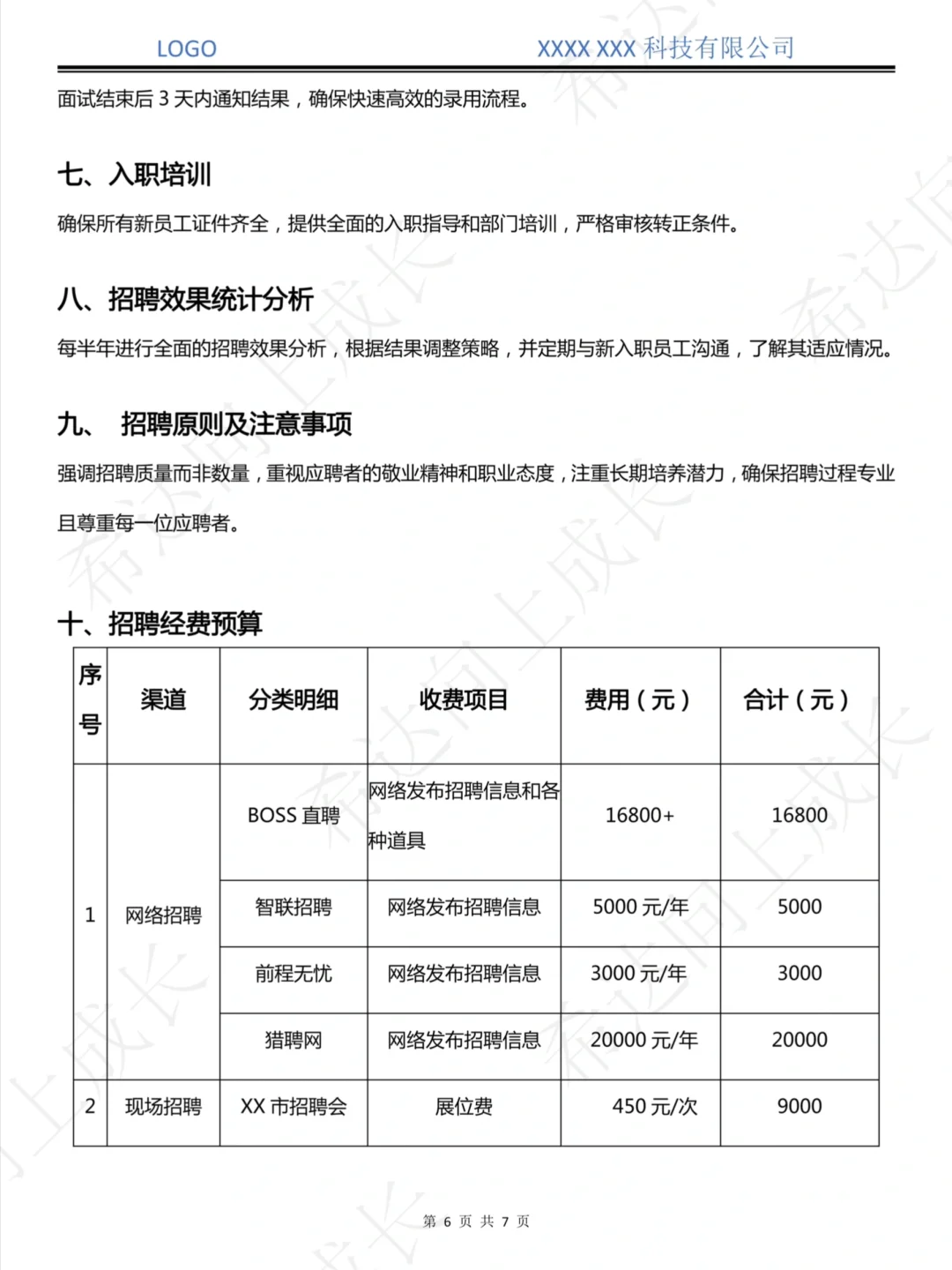 🔥抄作业！被领导直夸的年度招聘计划来了💯