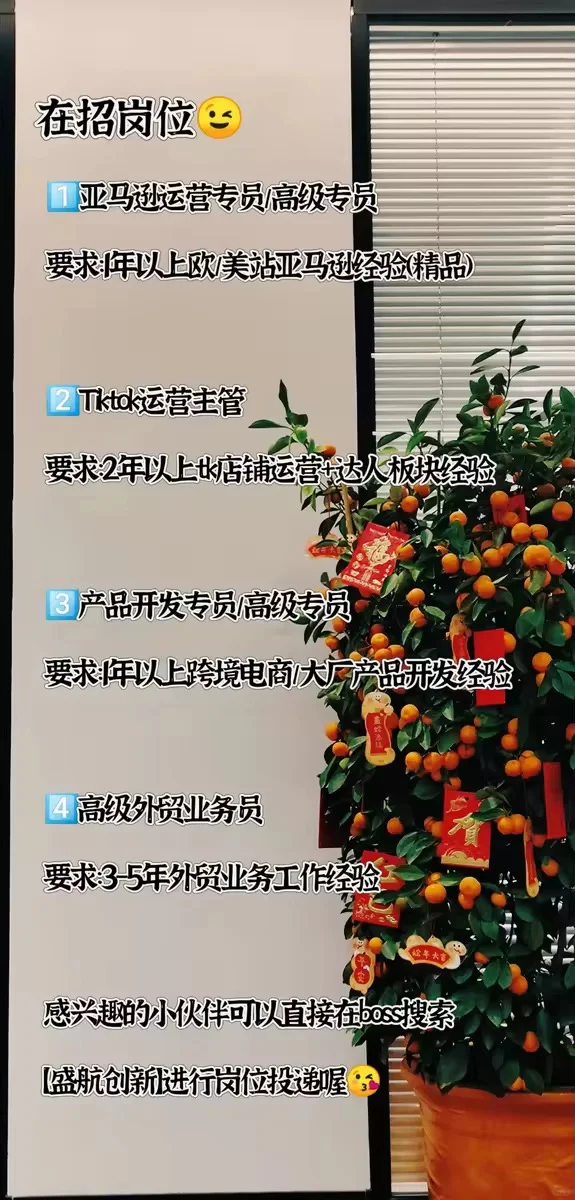 神仙公司,年前提前摇人啦❗️