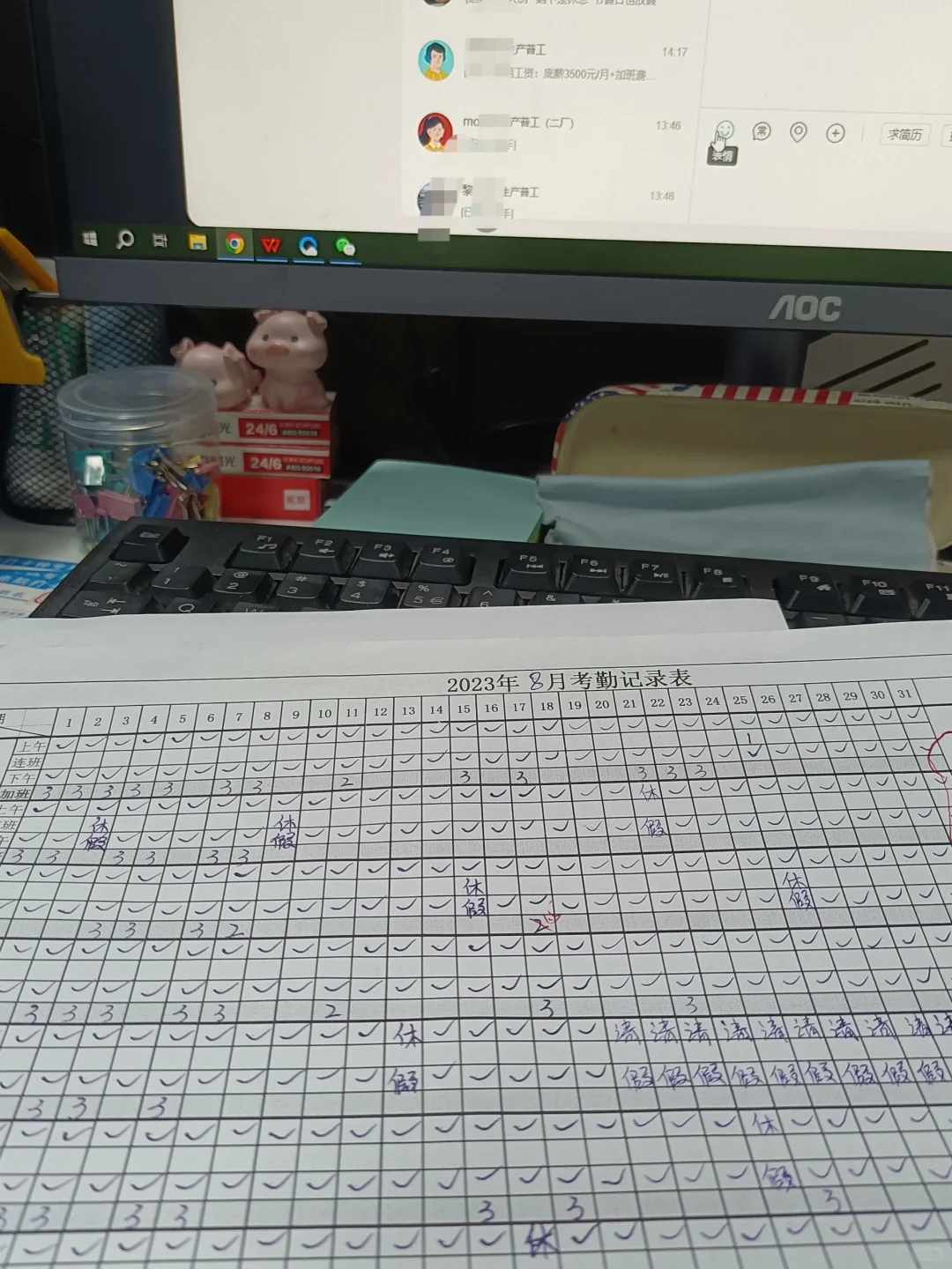 制造业行政人事