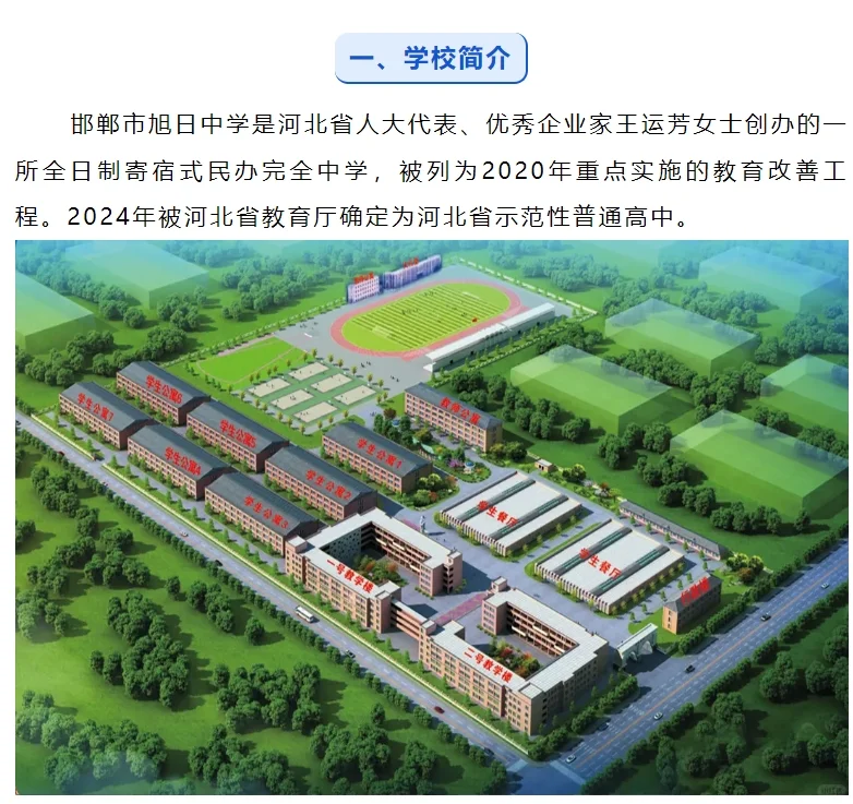 邯郸市旭日中学教师招聘公告