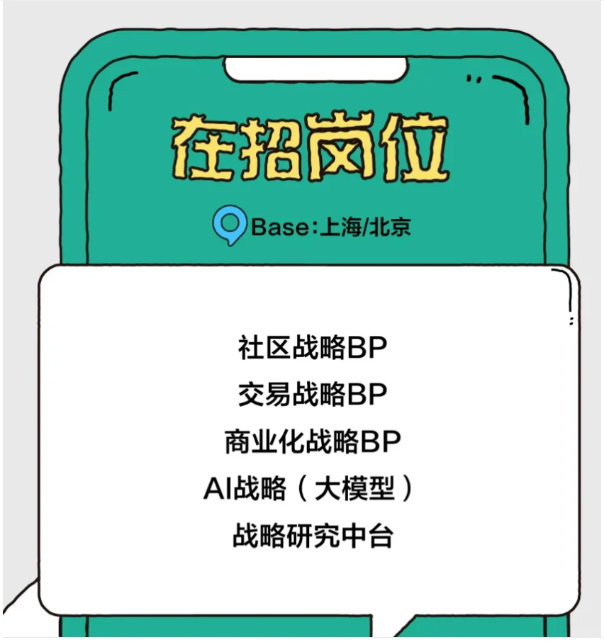 小红书招聘战略、咨询、投资、商分类人才