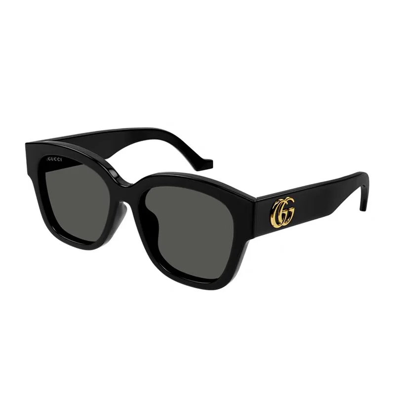Gucci古驰太阳镜女经典时尚圆形粗边驾驶GG1