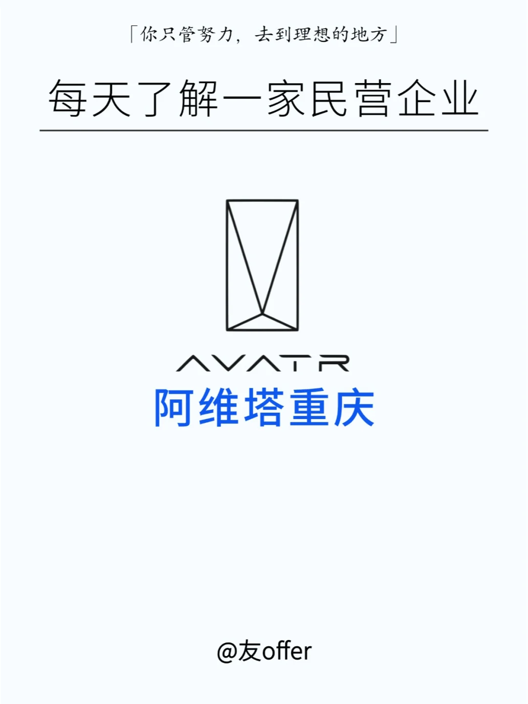 每天了解一家民营企业|阿维塔重庆🚗
