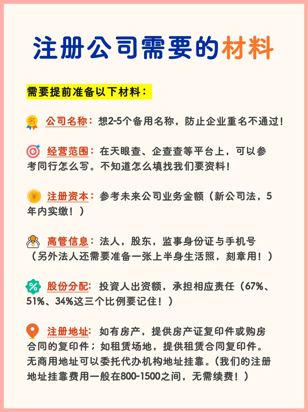 🌈成立新公司的步骤 & 新手创业指南📚