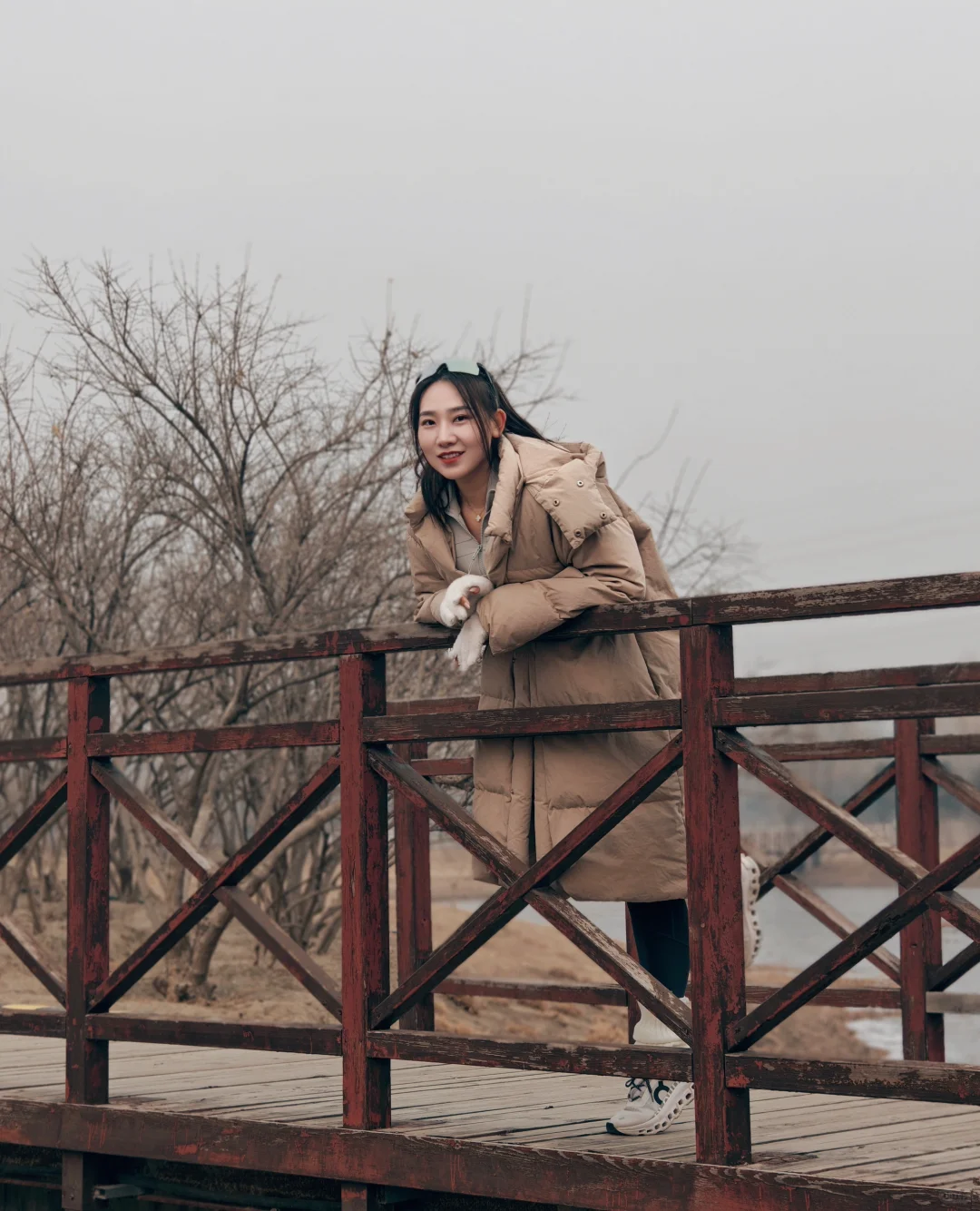 春节假期松弛一点～公园遛弯顺便跑几步🏃